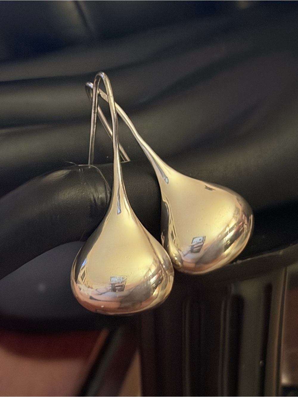 Zina Sherman Beverly Hills designer 925 Sterling SilverTeardrop Earrings